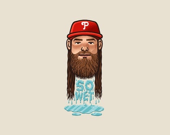 Brandon Marsh "So Wet" Portrait