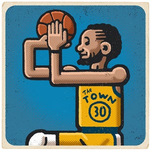 Steph Curry Porträt