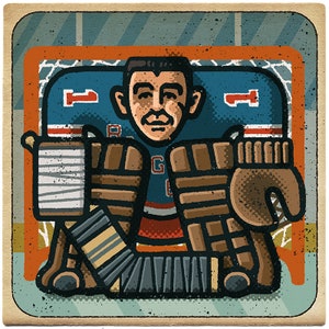 Gump Worsley Portrait