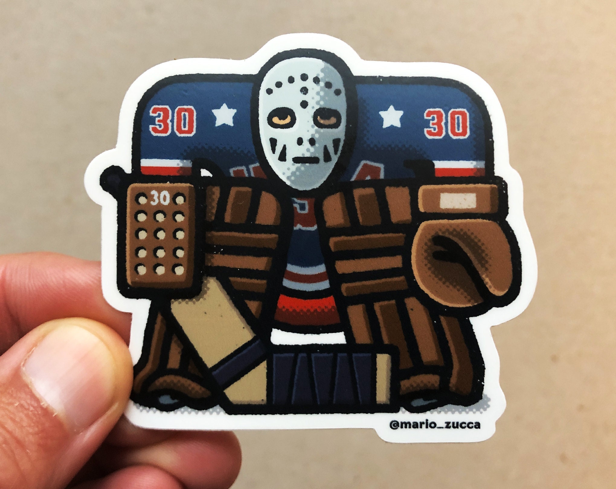Jim Craig - Miracle Sticker for Sale by msuckow