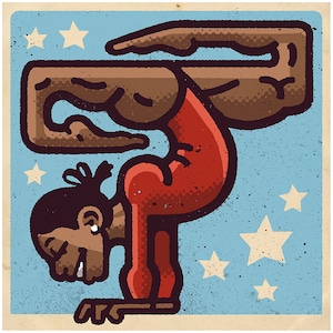 Simone Biles Portrait