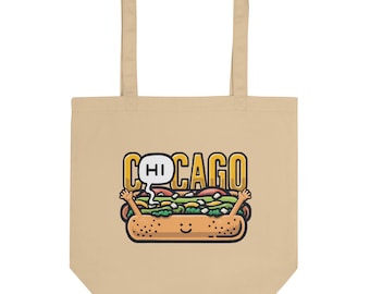 C(Hi)cago Dog Tote Bag