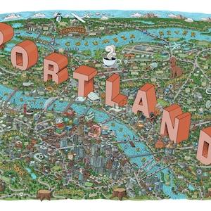 Portland Karte