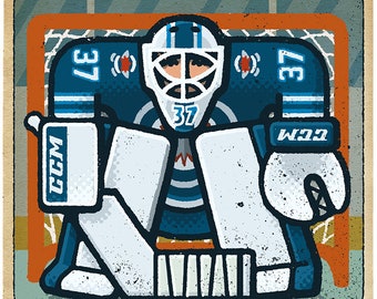 Connor Hellebuyck Portrait