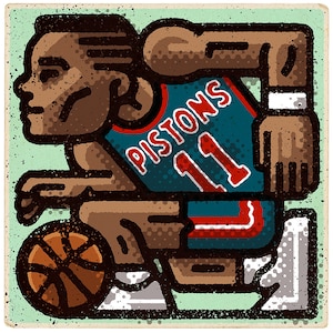 Isiah Thomas Portrait