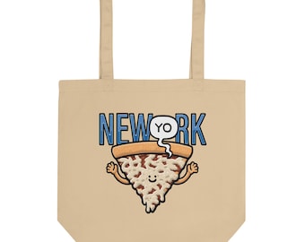 New (Yo)rk Pizza Tote Bag