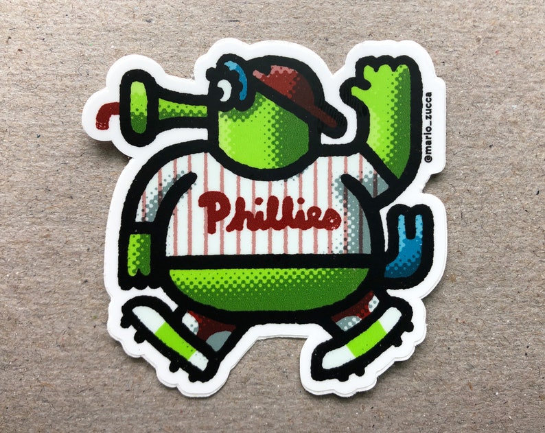 Phillie Phanatic Sticker - Etsy