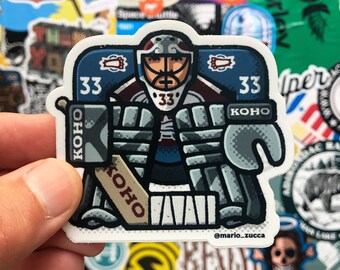 Patrick Roy Sticker (Avalanche)