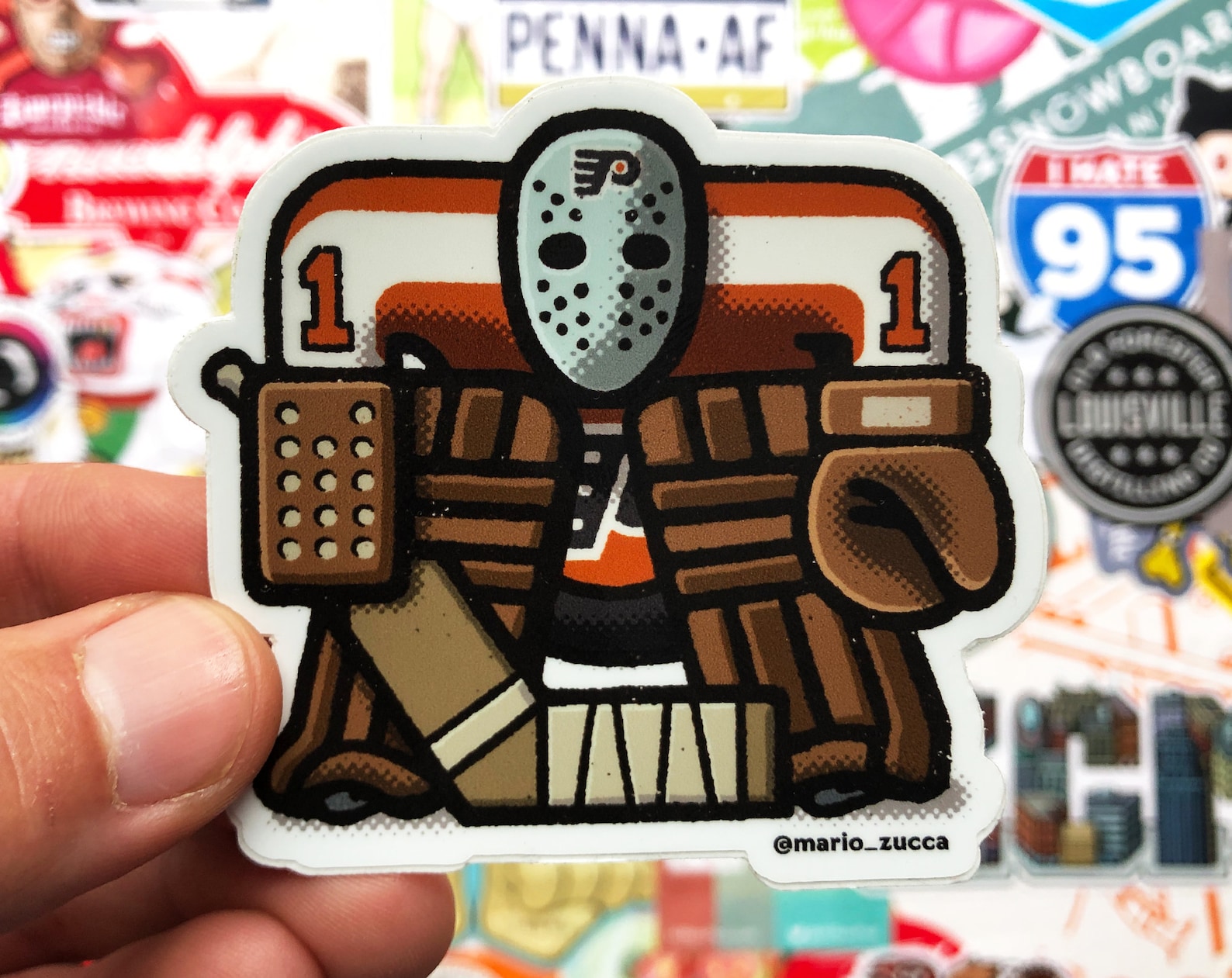 Bernie Parent Sticker - Etsy