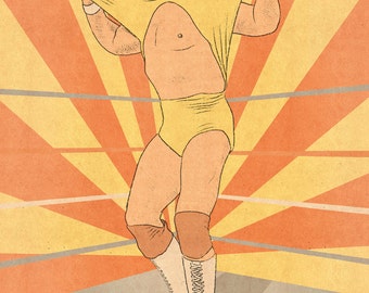 Hulk Hogan Print