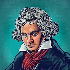 Ludwig van Beethoven Portrait