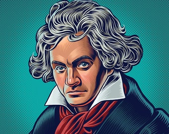 Ludwig van Beethoven Portrait