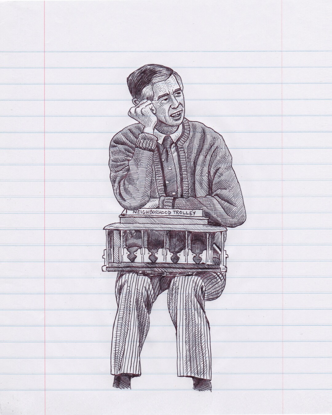 Mr. Rogers Print - Etsy