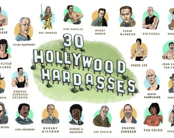 30 Hollywood Hardasses Poster