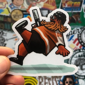 Slippin' Gritty *Clear* Sticker