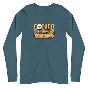 C(Hi)cago Dog Unisex Long Sleeve Tee