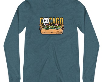 C(Hi)cago Dog Unisex Long Sleeve Tee