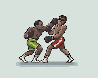 アリ・フレージャーと世紀の一戦 - Etsy 日本