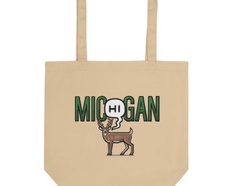 Mic(Hi)gan Deer Tote Bag