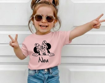 Birthday Girl Shirt,Personalized Name Toddler Tshirt, Custom Girl Tee