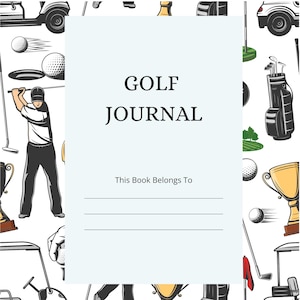Printable Golf Journal PDF: Scorecard, Logbook & Planner
