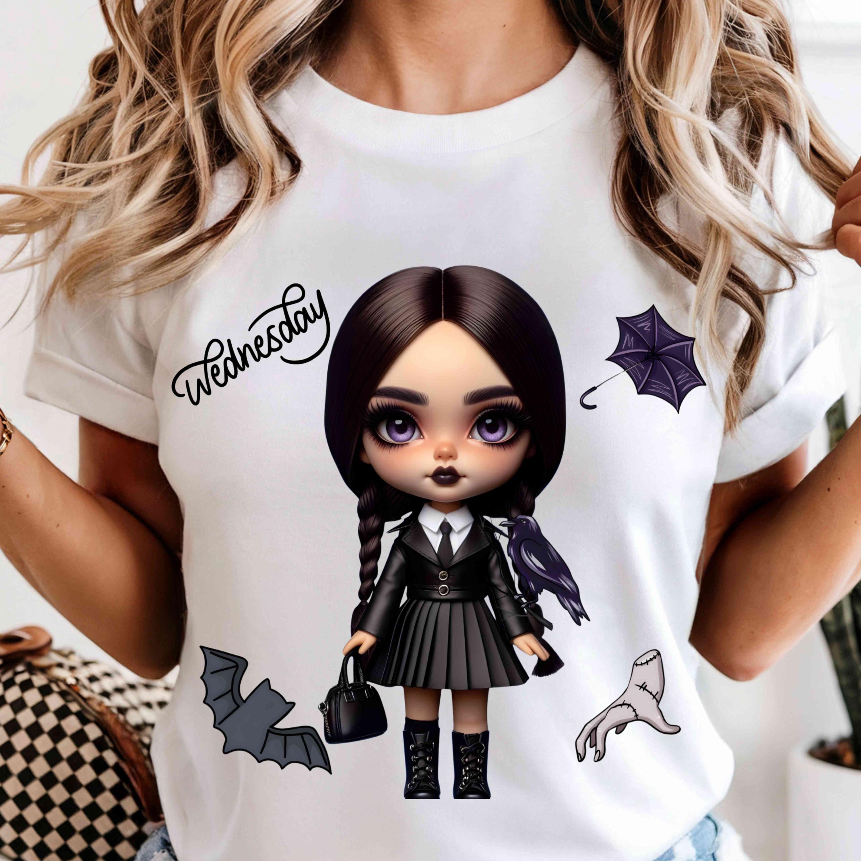 Doll Wednesday Addams - Etsy