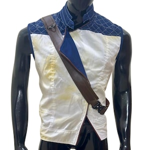 Cal Kestis Jedi Survivor Cosplay Costume | Star Wars Inspired Outfit with Vest, Belt | Jedi Costume for Comic Con & Halloween