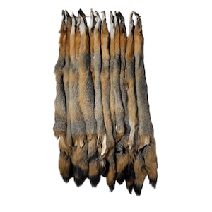 Grey Fox - Professionally Tanned Pelt