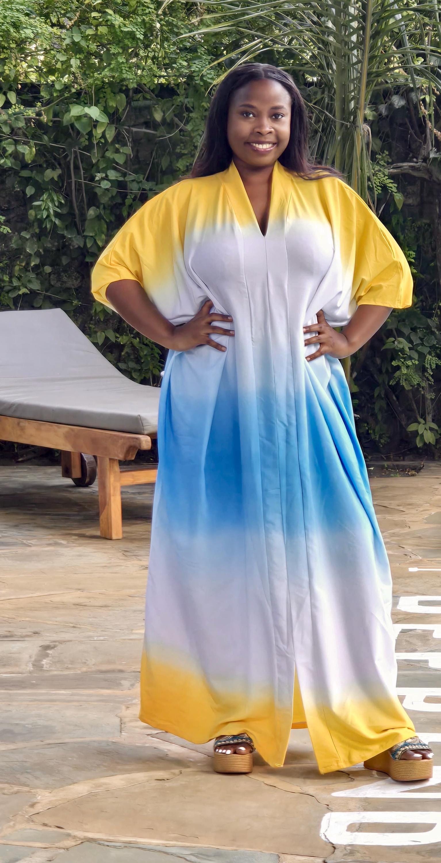 ワンピース Heriter Table cloth kaftan dress25SS Heriter エリテ Table cloth kaftan dress(25SS) | T.T. GARRET