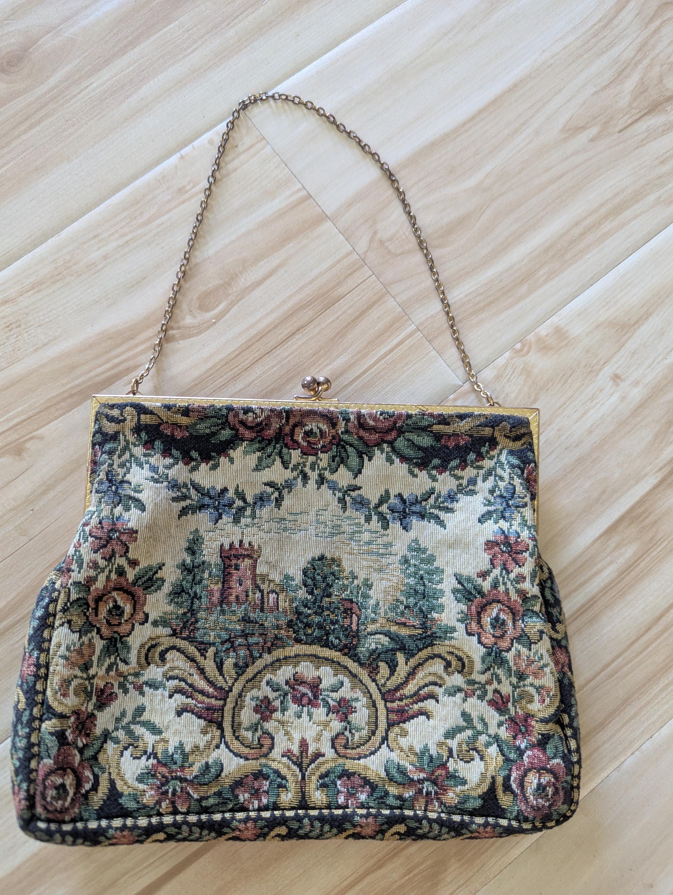 French Tapestry Handbag