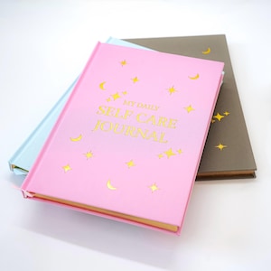 My Daily Self-Care Journal · Wellness and Gratitude Planner · Mental Health Notebook · Guided Undated Journal for Mindfulness & Wellbeing Pink