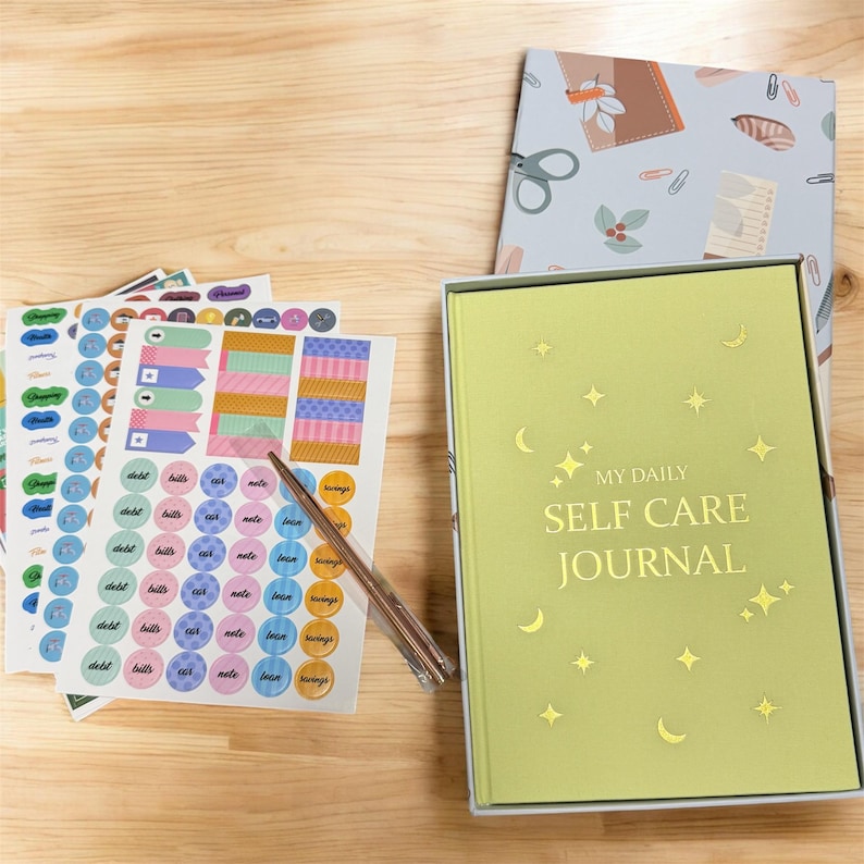 My Daily Self-Care Journal · Wellness and Gratitude Planner · Mental Health Notebook · Guided Undated Journal for Mindfulness & Wellbeing image 7
