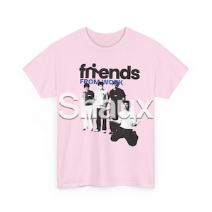 Friends From Work UK Youtube T-Shirt | Italian Bach, Arthur TV, George Clarke, Arthur Hill Tee | Retro Style T-Shirt Unisex image 6