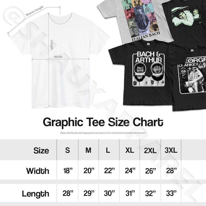Friends From Work UK Youtube T-Shirt | Italian Bach, Arthur TV, George Clarke, Arthur Hill Tee | Retro Style T-Shirt Unisex image 2