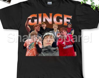 Angry Ginge Custom Bootleg Retro T-Shirt Unisex