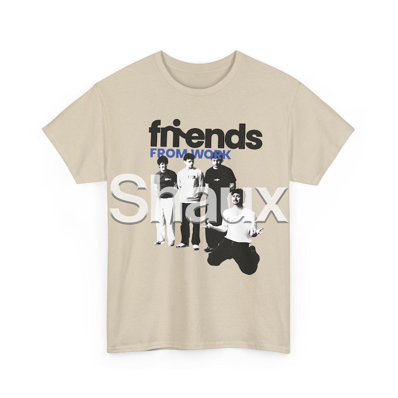 Friends From Work UK Youtube T-Shirt | Italian Bach, Arthur TV, George Clarke, Arthur Hill Tee | Retro Style T-Shirt Unisex image 11