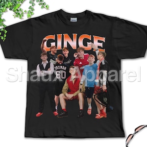 Angry Ginge Anpassad Bootleg Retro T-shirt Unisex