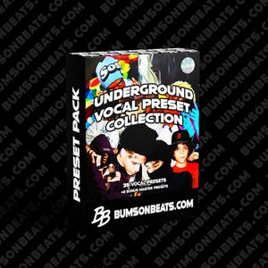 Underground Vocal Preset Collection, FL Studio Vocal Presets, FL Studio Vocal Templates, Vocal Preset Pack