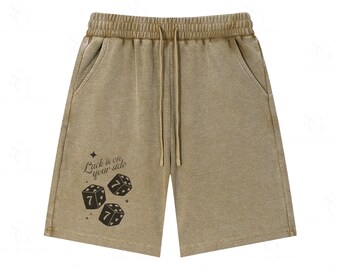 Custom Fleece Shorts: Soft, Comfortable Lounge Style - Personalized Design, Company Logo, Custom Branding, Gift for Him, Funny Gift