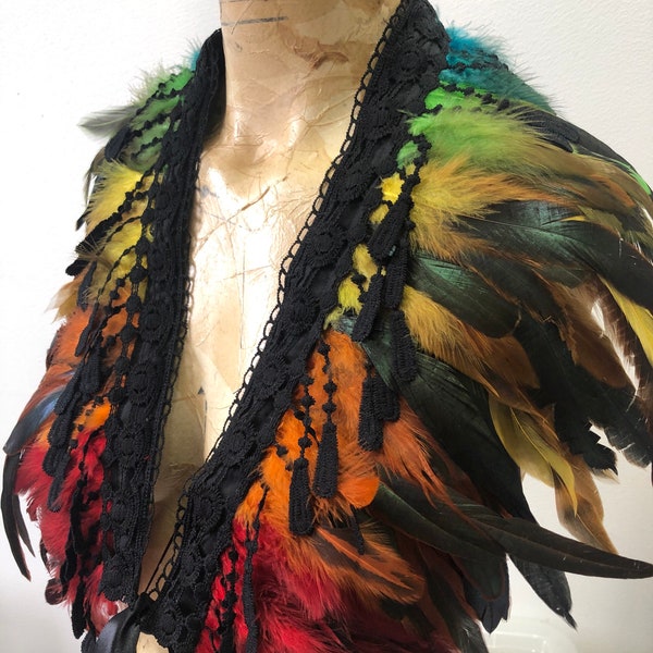 Feather Collar - Etsy