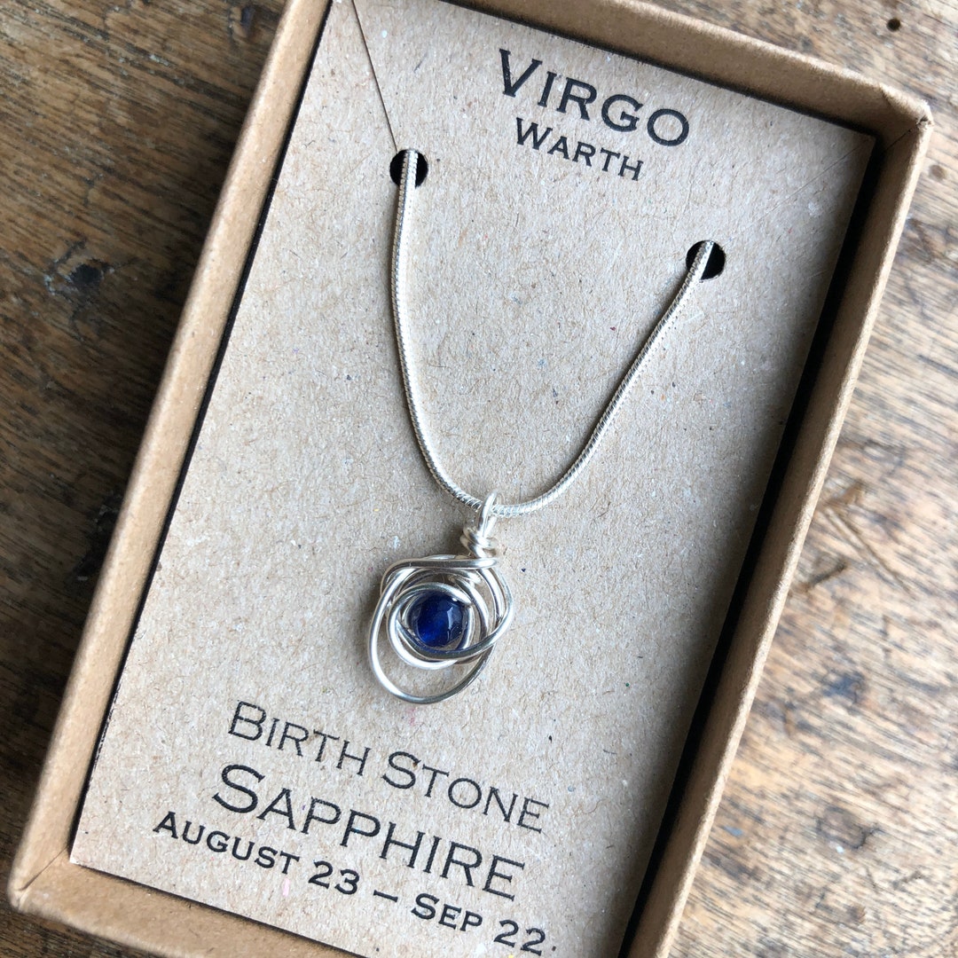 Virgo Birthstone Necklace For Women Virgo Birthstone: Color And