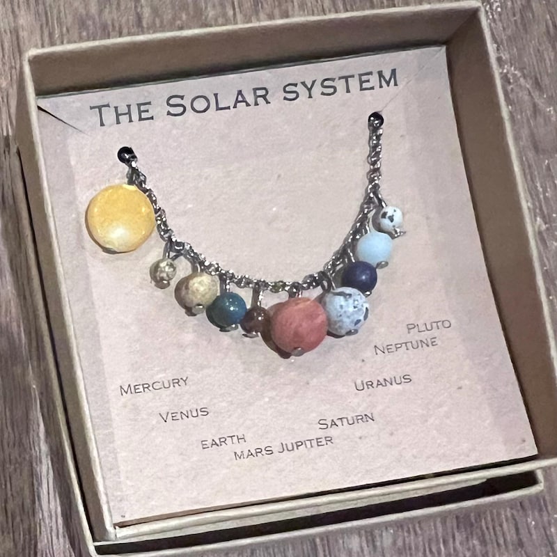 Solar System Necklace - Etsy