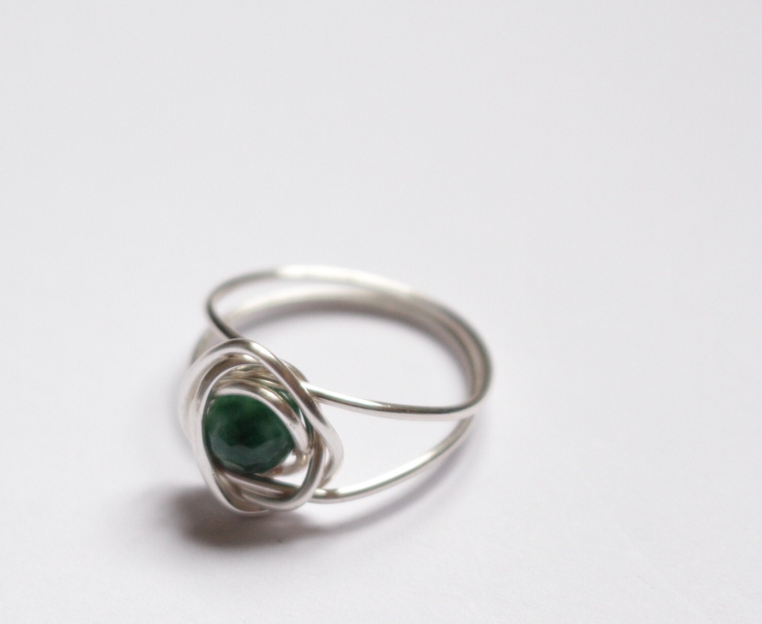Unique Ring Made to Order Wire Wrapped Rings Gem Stone - Etsy