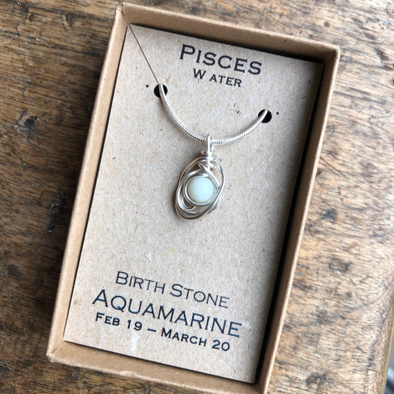 Pisces birthstone deals ring