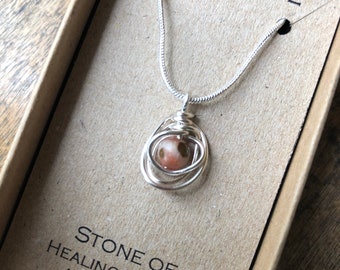 Lepidolite Wire Wrapped