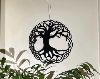 Metal tree of life- Celtic knot