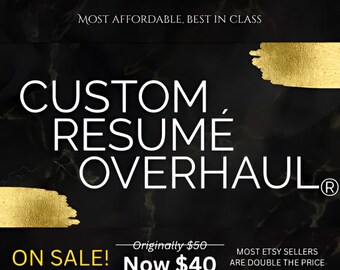 Custom Resume Overhaul