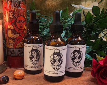 Aceite de súcubo de carne y fuego, aceite de hechizo