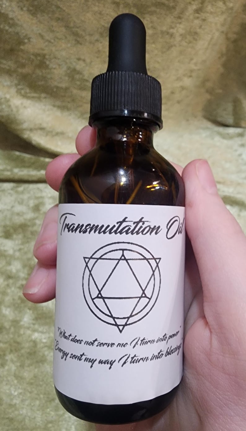 Transmutation Ritual Oil, the Alchemist Secret - Etsy
