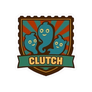 PEAK Clutch Badge Kiss-Cut Sticker | PEAK Game, Gamer Decor